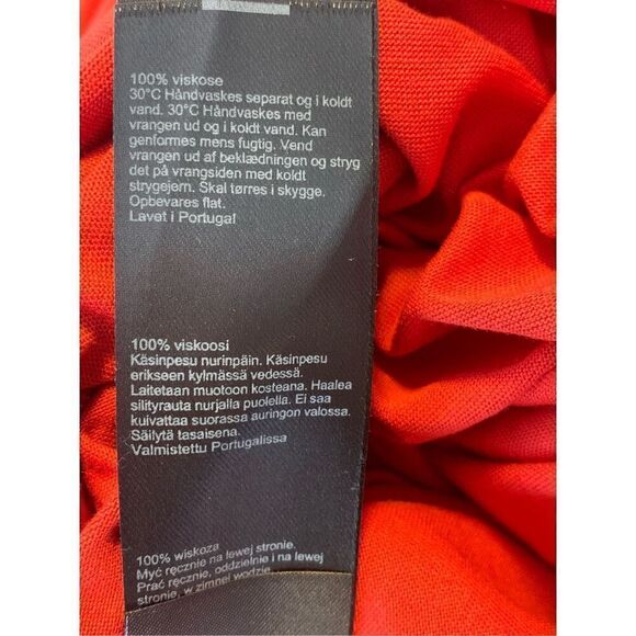 ALLSAINTS Red Helena Popover Maxi Dress - Picture 10 of 10